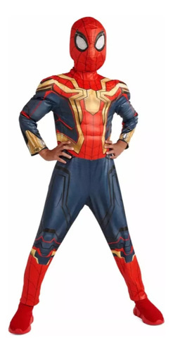 Hombre Araña Spiderman Disfraz Reversible Talla 5/6 Disney