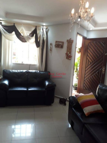 Sobrado Em Condomínio Fechado Com 3 Dormitórios ( 1 Suíte ), 3 Vagas À Venda, 92 M² Por R$ 750.000 - Mooca - São Paulo/sp - So0234