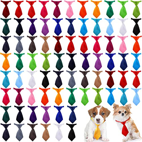 Collar Perro Gato 78 Piezas Lazos Ajustables - Fiesta,