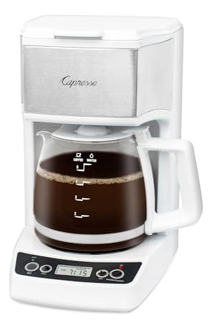 Cafetera Capresso Mini-goteo Para 5 Tazas, Color Blanco