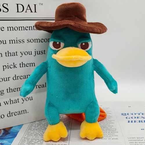 Itpz Perry The Platypus Plush, Juguete De Peluche De Ornitor