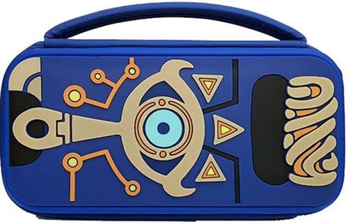 Estuche Nintendo Switch Zelda Azul . Rigido