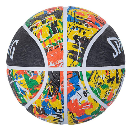 Pelota Basquet Spalding Nº 7 Grafitti Nba Outdoor Colores