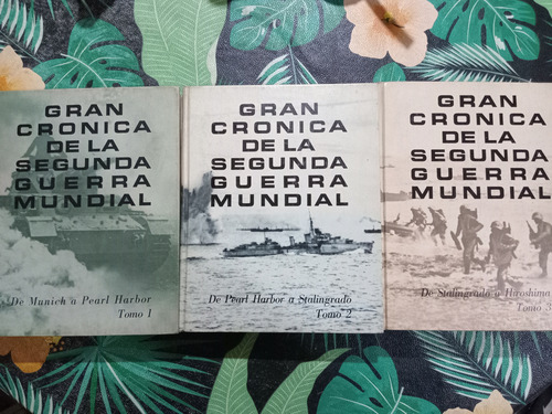 Gran Crónica De La Segunda Guerra Mundial: 3 Tomos (Usado)
