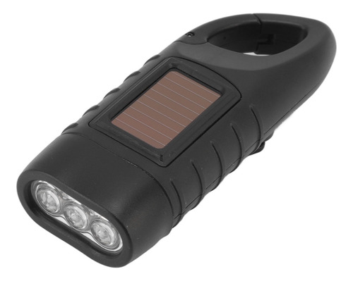 Linterna Led De Manivela Con Energía Solar
