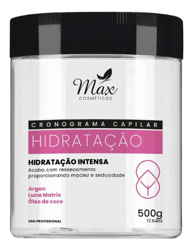 Máscara Alto Impacto Hidratação Profunda Profissional Fit