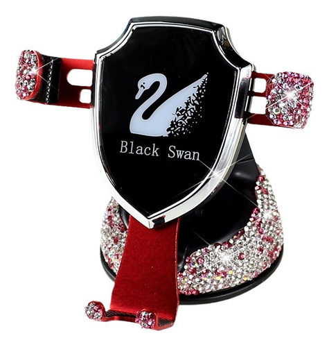 Soporte Universal Para Celular De Auto Con Diamante Rosa