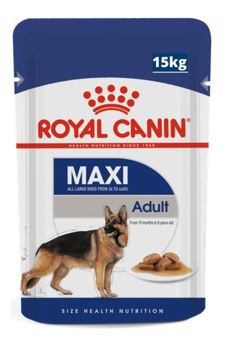 Ração Royal Canin Maxi Adult Cães De Raças Grandes 15 Kg