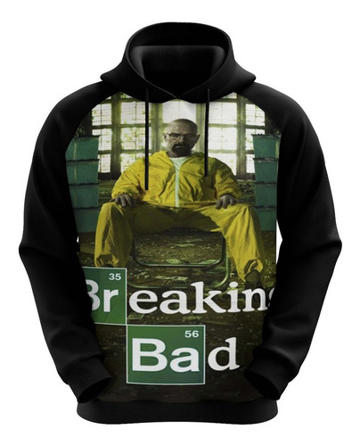 Blusa Moletom Breaking Bad Serie Drama Suspense Silver#02