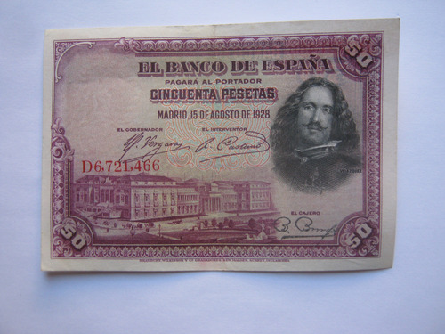 España 50 Pesetas 1928