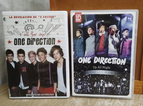 One Direction:up Ali Night Y All For One  2 Dvd's Originales