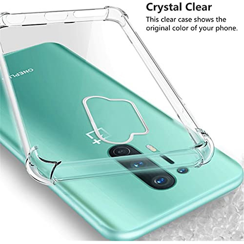 Funda Para Oneplus 8 Pro Transparente Tpu Blando-02