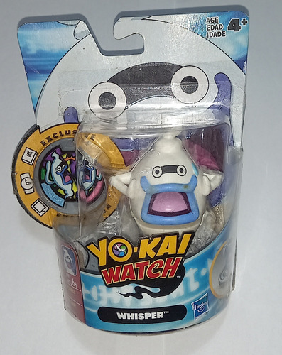 Whisper Yokai Watch Figura Con Moneda Exclusiva (Usado)