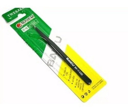 Imagen 2 de 9 de Pinza Ultra Fina Recta Baku Bk Ss Sa Antiestatica !!