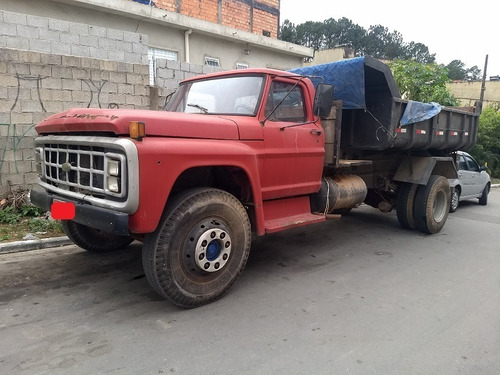 Ford - F 11000 - Caçamba - Motor Mwm - Freio A Ar - Ano 1986