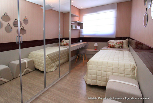 Imagem 25 de 30 de Apartamento Com 2 Dormitórios À Venda Com 90.48m² Por R$ 642.000,00 No Bairro Santo Inácio - Curitiba / Pr - M2si-bwdec9
