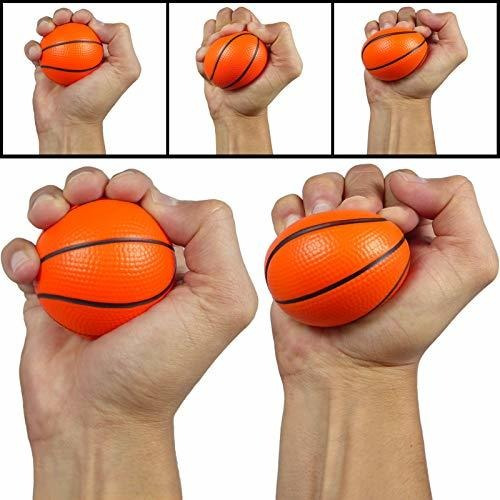 Mini Balones Antiestrés De Baloncesto Paquete De 16 Piezas |