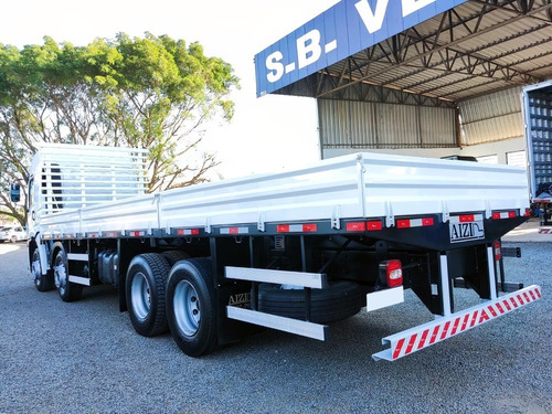 Imagem 8 de 10 de Vw 30330 8x2 2021 2022 Bitruck Carroceria Aut. T. Alto Leito