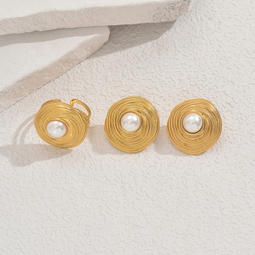 Conjunto De Anillo Y Pendientes For Mujer