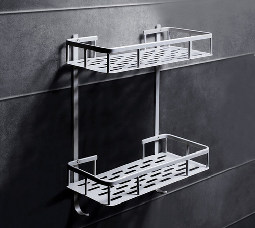 Esquinero Organizador Repisa De Baño Aluminio Ducha Estante