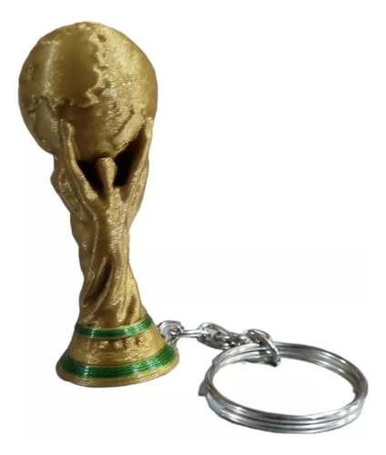 Llavero Copa Mundial Argentina Futbol Messi Fifa Souvenir 3d