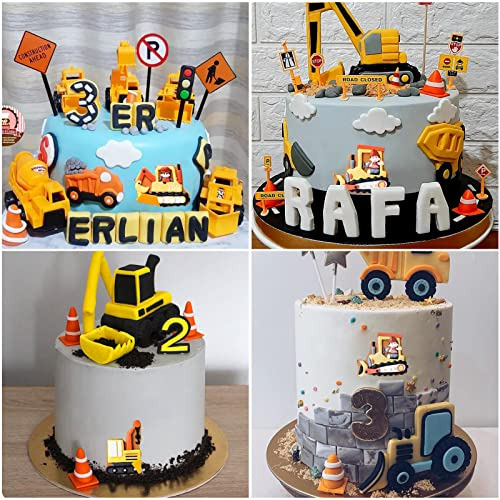 Molde Para Fondant Para Excavadora Con Dibujos Animados Para