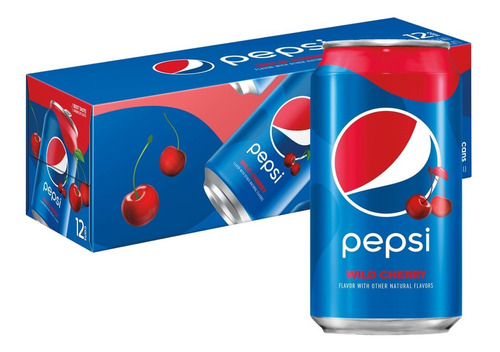 Bebida, Gaseosa Americana Saborizada Importada Pepsi® Cereza