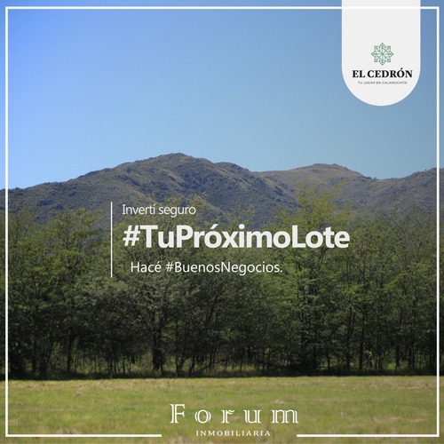 Imagen 5 de 14 de El Cedrón, Lotes Villa Ciudad Parque, Calamuchita
