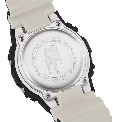 Reloj Hombre Casio Dw-5600shb-1dr G-shock Correa Negro Bisel Negro Fondo Gris