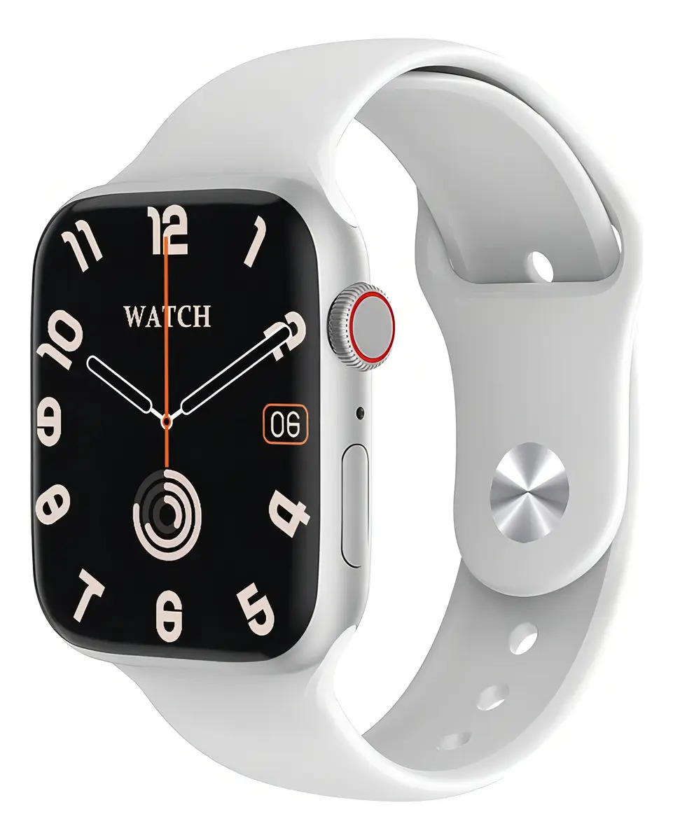 Relógio Smartwatch W99+ Series 9 Amoled 45mm Nfc 2024 Cor Prata Microwear