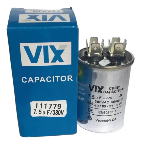 Capacitor Permanente 10uf | 380v Vix