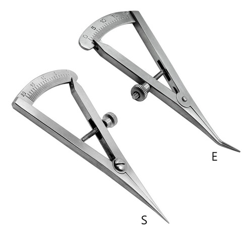 Pinza Castroviejo Con La Misma Escala Doble Hasta 2 Mm (s)
