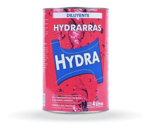 Aguarras Hydra Rras X 4 Litro Diluyente - Alfa Pinturerias
