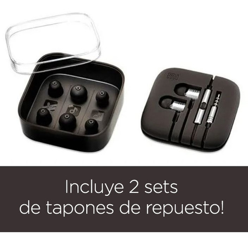 Auricular Aluminio Piston Manos Libres iPhone / Android