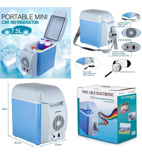 Imagen 4 de 4 de Portable Electronic 7.5 L Refrigerador