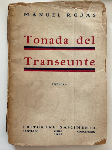 Manuel Rojas Tonada Del Transeúnte 1927