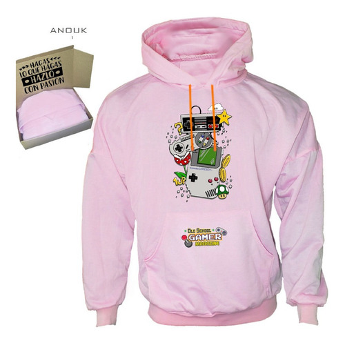 Imagen 6 de 10 de Buzo Hoodie Personalizado Saco Gamer Clasico Play Unisex R4