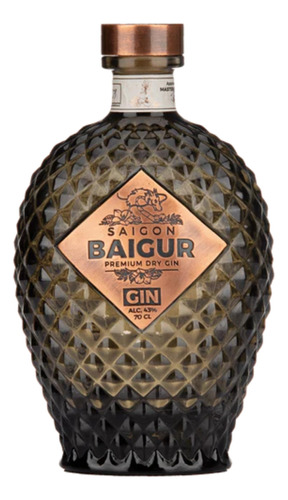 Gin Saigón Baigur Premium Dry 700cc.