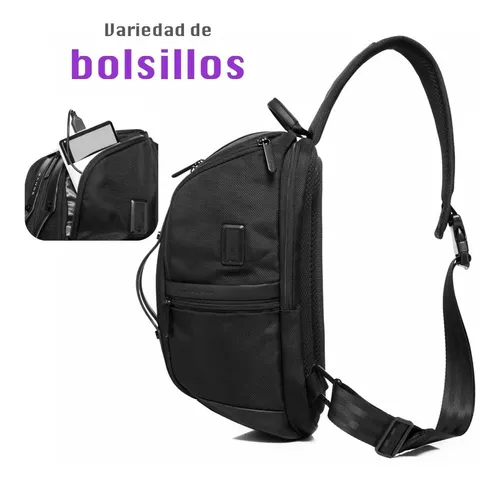 Mochila Sling Cruzada Hombro Antirrobo Oculta Meses intereses