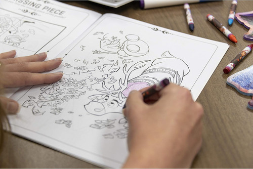 Disney Frozen 2 Elsa Actividad Lata Con Libros Para Colorear