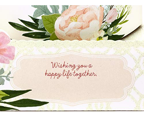 Tarjeta De Boda Desplegable Paper Wonder (happy Life To...