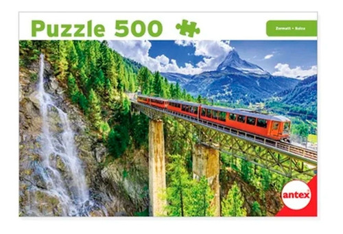 Rompecabezas Puzzle 500 Piezas Zermatt Suiza 3070 Antex