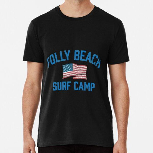 Remera Folly Beach Surf Camp Charleston Carolina Del Sur Ee.