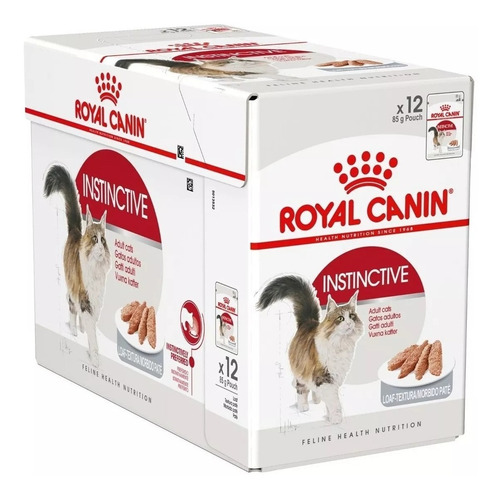 Royal Canin Instinctive Gato Felino Pouch X85 Grs X12 Unid