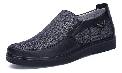 Lefu Shoes Zapatos De Empalme De Cuero Para Hombre