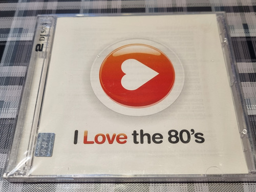 I Love The 80's - Compilado 2 Cds Importado Nuevo Cerrado 