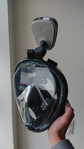 Careta Ninja Snorkel + Adaptador + Filtro 3m 6001