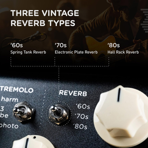 Pedal De Efectos De Guitarra Strymon Flint V2 Tremolo And Re