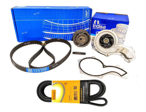 Kit Distribución Skf + Bomba Agua + Poly-v Vw Gol Power 1.6