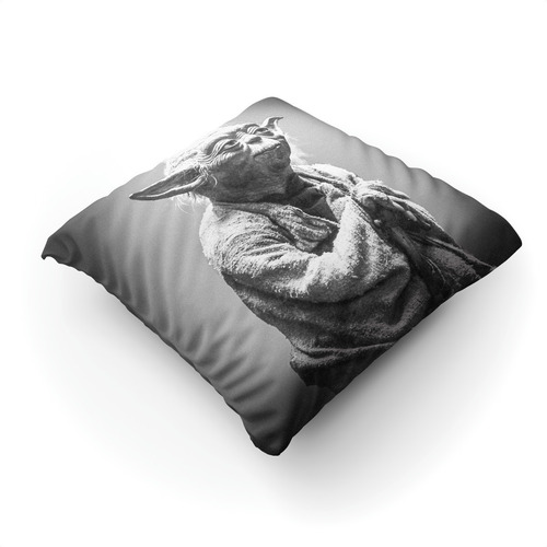 Imagen 2 de 2 de Cojín Starwars Yoda 45x45cm Vudú Love